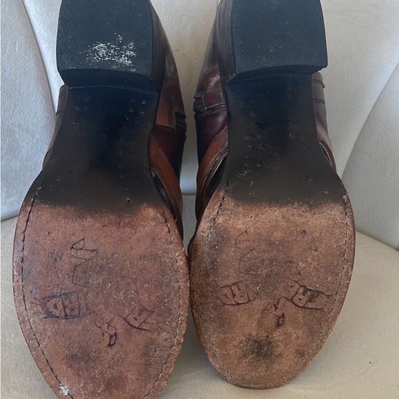 Freebird by Madden leather boots open toe - Picture 4 of 6